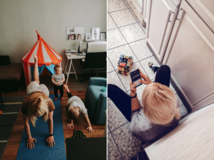 praca zdalna z dziećmi