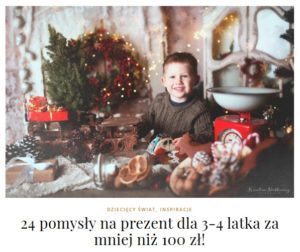 prezenty dla trzylatka