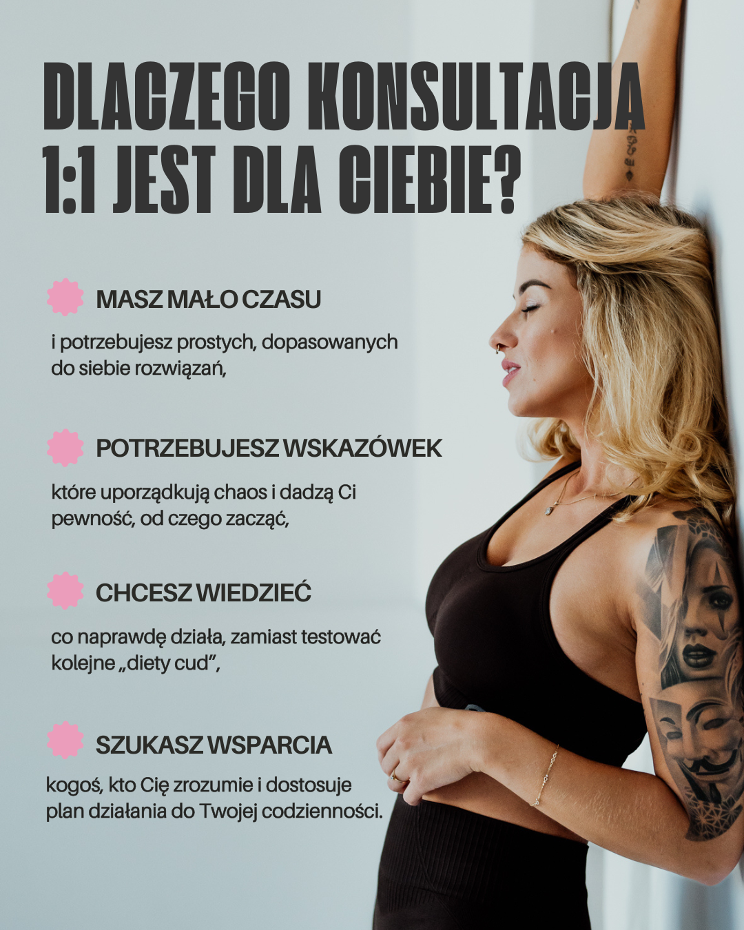 Konsultacja dietetyczno-treningowa 1:1 (online) - pierwszorazowa - obrazek 3